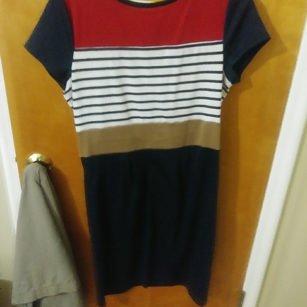 Color block dress